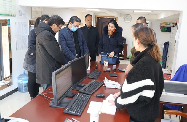 軍供公司：省糧食和物資儲備局軍糧檢查組來軍供公司檢查指導(dǎo)工作